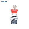 ANIUEC XB4-BS142 Emergency stop push button switch with key