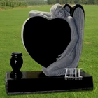 European Monument Hand Carved decorative marble cemetery angel tombstone statue