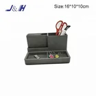 Gray Concrete Phone Holder, Special Natural Desktop Pen Holder