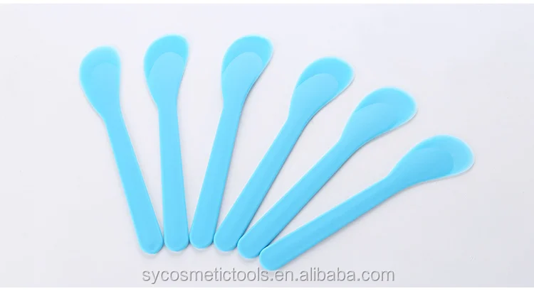small plastic spatula
