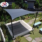 black gardenline agriculture sun shade sail
