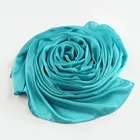Manufacturer supplier fashion hijab shawl long scarf silk