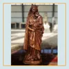 Large garden religious sculpture bronze cast virgin mary and baby jesus statue