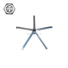 High quality custom aluminum swivel chair base
