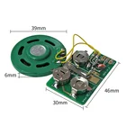 Pre-recorded greeting card customized music light sensor sound module