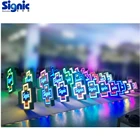 Outdoor full color wifi/usb controller front service P6mm pharmacy green cross led display