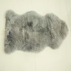 China Factory hot sell single pelt lambskin blankets sheep skin carpets rugs