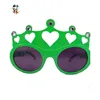 Queen Heart Crown Shaped Cheap Plastic Novelty Party Glasses HPC-0657
