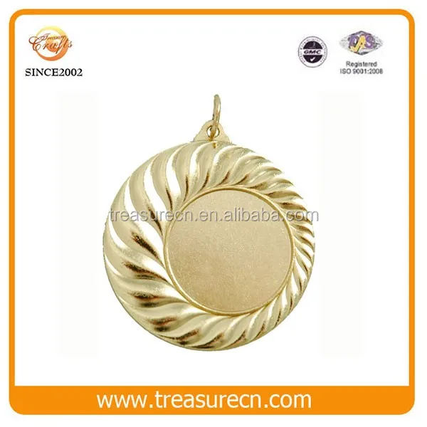 cheap custom promotional iron blank silver gold bronze sports
