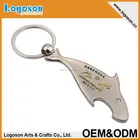 Zinc alloy material shark shape Mexico metal souvenir key chain