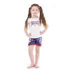 Children Clothing Set Wholesale Summer Cotton Wear Kids Boutique Sets for Girl