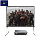 Front & Rear Portable Fast Folding Projection/Projector Screen 100-400 inch