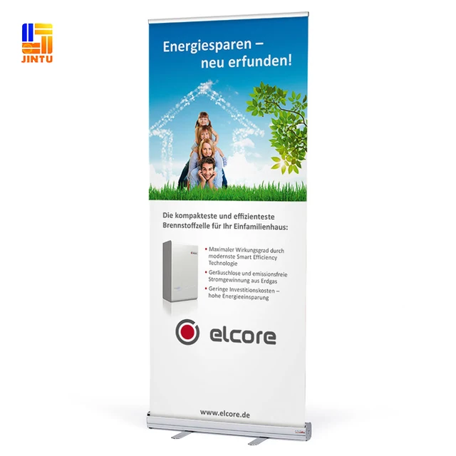 china retractable standing banner