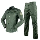 Wholesale Olive BDU Military Uniform Sets with Many Pocket