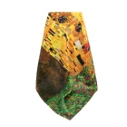 Fashionable Women Designer Custom Unique Print Machine Hem Twill Colorful Silk Scarf