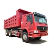 Chinese manufactured good quality sinotruck howo 375hp 2015 model LHD 10 tires used tipper truck with low price