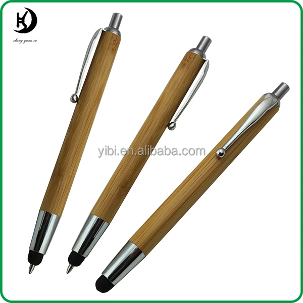 jxc101 new design gift stylus ballpoint promotion bamboo pen