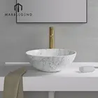 Single Hole Basin Wash Stone Basin Factory Price Chinese Black Marble Countertop Wash