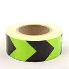 High Visibility Arrow Reflective Yellow and Black ReflectiveTape For Vehicle