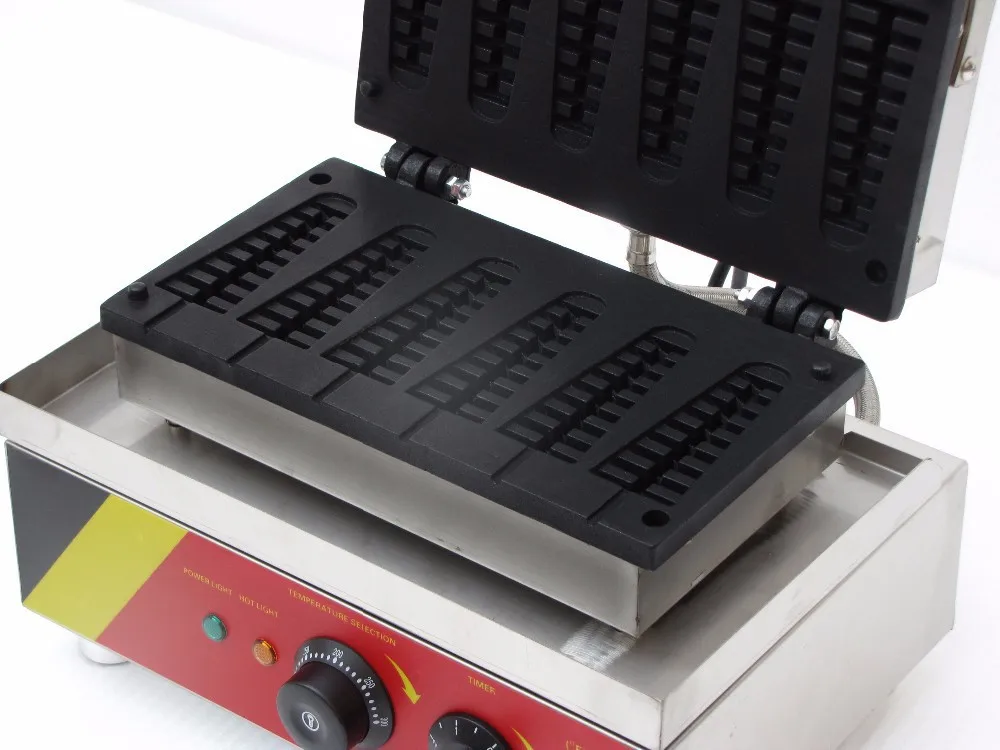commecial six small corn shape taiyaki maker _electric lolly waffle maker