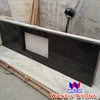 customized granite countertop,shanxi black kitchen tops