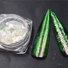 Titanium Flake Pigment New Coming Color Change Chameleon Nail Pigment White Cameleon Flakes
