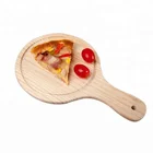 Commercial pizza oven tools round wood cheese cutting board