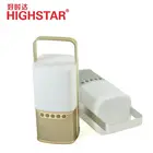 Outdoor 2018 power bank bluetooth color changing dual bluetooth speaker for camping