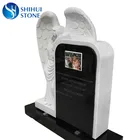 China angel heart tombstone monument gravestone