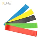 Exercise Natural Latex Resistance Loop Bands Set of 5