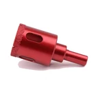 Hexagon Shank Connection Marble Ceramics Porcelain Vacuum Brazed Diamond Core Hole Drill Bit