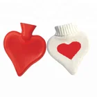 Cute heart shape heart hot water bag/hot water bottle