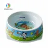 Colorful Printing Candy Color Travel Cat Food Pet Bowl