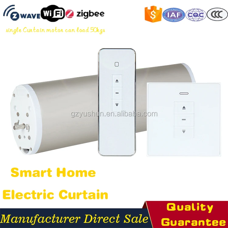 smarthings home automation Curtain Motor Zigbee,z-wave electric curtain motor system - ANKUX.COM