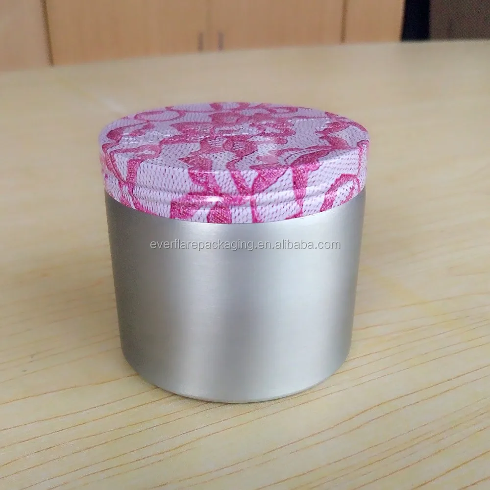 everflare high quality nice customizable aluminum candy tin with