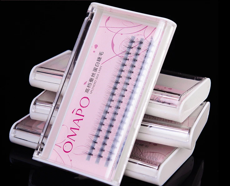 Professional grafting single cluster 10 supernatural dense false eyelashes
