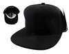 6 panels high quality custom 2d flat embroidery logo cheap 100% twill cotton men design your own black snapback hats