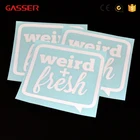 professional manufacturer Custom Printing logo Transparent Labels Clear sticker