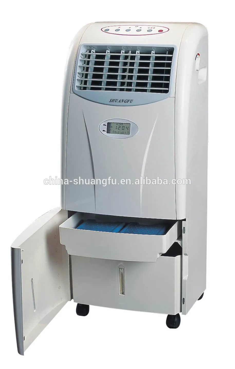2017 Evaporative Air Cooler With Ice And Water Large 60w Humidifying