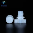 Shantou factory plastic liquid suction spout cap doypack pouch
