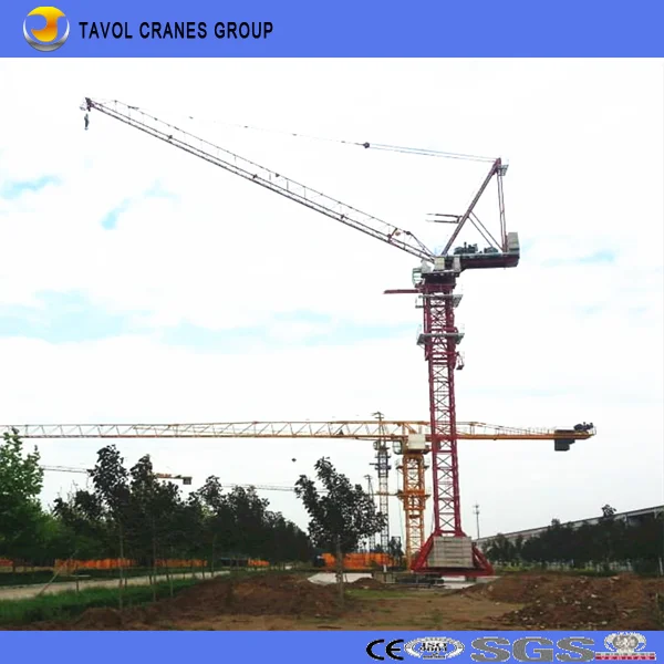 Chinese Tower Crane Manufacturer QTZ125-6015 10t Tower Crane