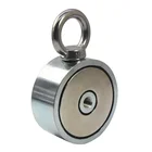 PMR- D94 300KG neodymium double-sided fishing magnet with eyebolt