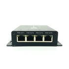 Port Extender 4 Port Cctv 10/100mbps 48v Ieee802.3af/at 120m Veracity Outreach Max Poe Extender Booster For Cctv Ip Security Camera