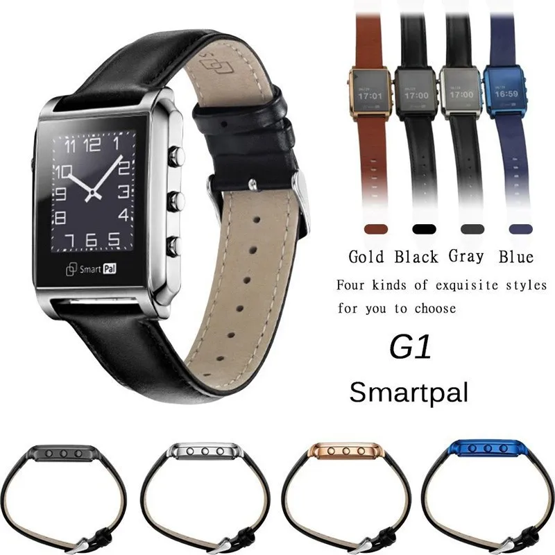 Stainless Bluetooth Smart Watch Smartwatch SmartPal G1 Waterproof Sync Phone Monitor Tracker for IOS Android