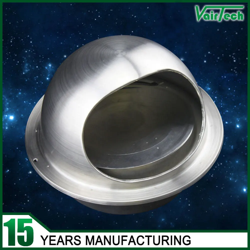 Hvac Stainless Steel Round Air Vent Cap With Non Return Damper Buy