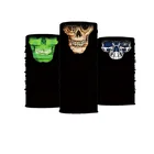 Promotional Elastic Hip Hop 100% Polyester Cycling Seamless Neck Tube Spandex Bandana
