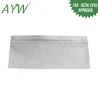 custom printed smell proof packaging small plastic ziplock mylar bags for medical