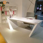 Anti-yello material acrylic solid surface artificial marble work top