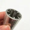 56um 60 70 80 100 150 micron 306 304 316 stainless steel wedge well screen pipe for wire mesh oil separator