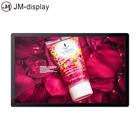 Restaurant/Hotel Advertising 65 wall mounted LCD digital signage monitor touchscreen
